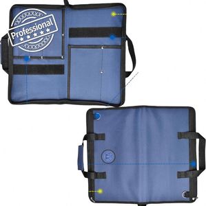 Échantillon gratuit : Sac de transport portable pour couteaux de chef, en EVA durable, pour protéger les couteaux, idéal pour la cuisine à domicile et les outils de cuisson. - Product Image 1