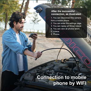 Caméra multifonction WIFI 12MP pour l'extérieur, à suspendre au cou, enregistrement en temps réel, enregistrement en direct, caméra d'action sportive avec mémoire 64 Go - Product Image 3