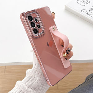 Custodia di lusso con rivestimento laterale Love Heart per telefono cellulare custodia da polso per Samsung per Galaxy S23 S22 Ultra S20 FE S21 Plus A52 <span class=keywords><strong>A53</strong></span> - Product Image 3