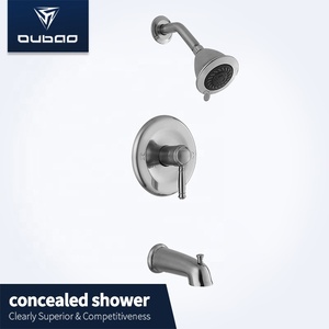 Wall Mounted Hot and Cold Water Bath Concealed Shower Mixer with <strong>Diverter</strong> - Product Image 2