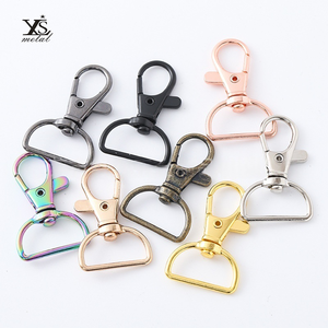 Llaveros de Metal con Hebilla Giratoria Personalizables de Alta Calidad, Cierre de Mosquetón, Clip de Resorte, Anillo para Llaves, Accesorio para Llavero - Product Image 1