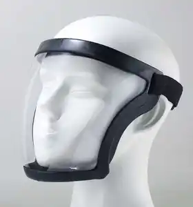 防雾塑料防护透明安全全脸防溅防风防雾面罩防护眼罩带过滤器