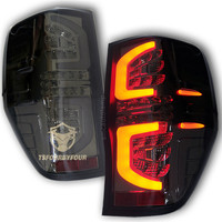 Kit de conversion de camionnette, systèmes d'éclairage, feux de voiture, feux arrière LED, feux arrière avec clignotants pour Ranger 2012-2021 T6 T7 T8