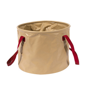 Seau d'eau pliable d'extérieur 20L, portable, en PVC, multi-usages, pour le camping, la pêche, le lavage de voiture - Product Image 3