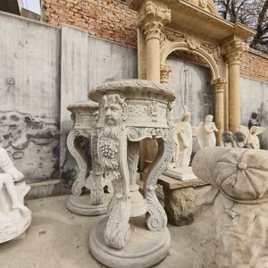 <span class=keywords><strong>Pot</strong></span> de fleur en <span class=keywords><strong>marbre</strong></span> noir cimetière pour jardin et usage domestique - Product Image 4