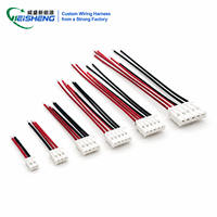 Faisceau de câbles avec connecteur JST GH 1,25 mm 4 broches pour applications médicales, automobiles et robotiques