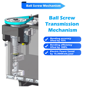 مكبس كهربائي صغير بمحرك واحد 3 طن 200 مم لثني الصفائح المعدنية الفولاذية الكربونية بسمك 1.8 مم - Product Image 5