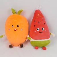 Unisex Superzacht Op Maat Gemaakt Met Fruit Versierde Knuffels Pp Katoen Gevulde Stof Geborduurd Verjaardagscadeau Voor Kinderen Gevoerd Mesh