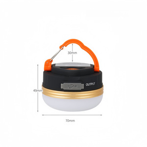 Camping <b>Lamp</b> <b>Led</b> Light 70mm Usb Charging Portable Outdoor Tent Light With Hook Magnetic Base - Product Image 1