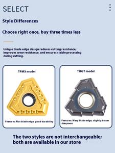 Perceuse à pistolet Trou profond Carré 60HRC PVD CVD Revêtement TPMX/TOGT Série complète Lame de forage Bande de guidage TOGT140510R-DT - Product Image 5