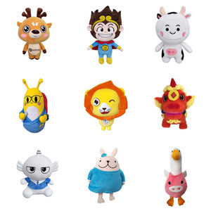 Лидер продаж, мягкая плюшевая игрушка с логотипом на заказ, милые животные, плюшевая игрушка для детей - Product Image 3