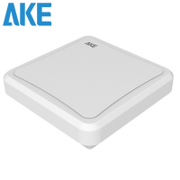 Lecteur RFID UHF longue portée AKE 1-8m 860-960MHz Matériel ABS Protocole ISO 18000-6C Contrôle d'accès EPC Gen2