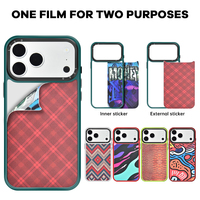 Étui de téléphone magnétique personnalisé avec plaques arrière interchangeables pour iPhone - Panneaux amovibles, design modulaire