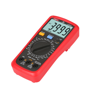 UNI-T UT39C + แบบพกพา750V AC มัลติมิเตอร์, เตือนกระแสเกิน1000V ทดสอบแรงดันไฟฟ้าดิจิตอลมัลติมิเตอร์สูง - Product Image 3
