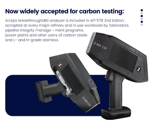 Analyseur LIBS portable SciAps Z 901, spectromètre laser portable pour l'analyse et le tri des éléments C et Si - Product Image 1