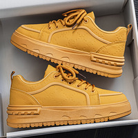 Chaussures décontractées pour hommes avec logo imprimé personnalisé, respirantes et antidérapantes, chaussures de skate décontractées