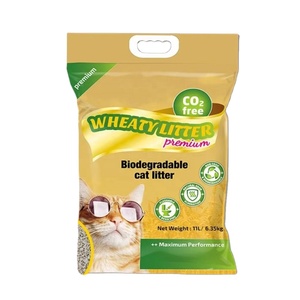 ทรายแมวจากพืชข้าวสาลีธรรมชาติ - แบบจับตัวเป็นก้อน ควบคุมกลิ่น เป็นมิตรต่อสิ่งแวดล้อม - Product Image 3