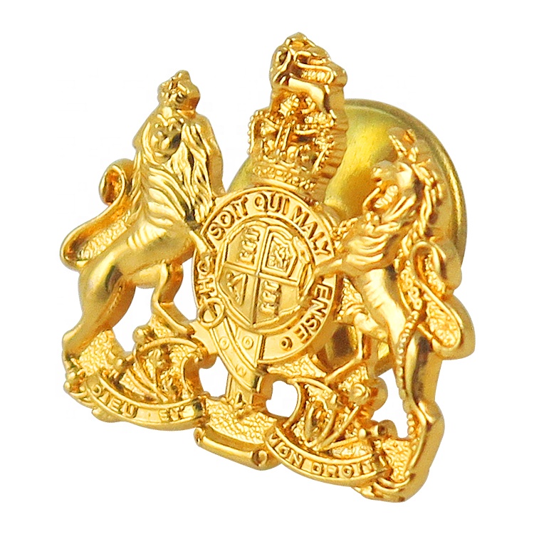 Оптовая продажа, 3d-эмблема/булавки для лацканов, Без окрашивания