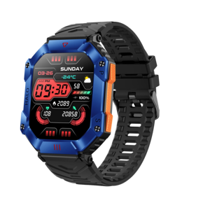 New kr80 BT <span class=keywords><strong>Talk</strong></span> la bàn áp suất không khí Nhịp Tim Huyết áp thể thao ngoài trời ba đồng hồ chống thông minh - Product Image 2