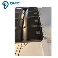 Système de sonorisation pour scène de concert en plein air, enceinte passive double 10 pouces professionnelle de type Line Array