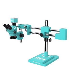 RF4 RF7050TVW-4KC1 144KC1カメラと144 LEDライトを備えた三眼顕微鏡電話マザーボード修理PCBメンテナンス用 - Product Image 1