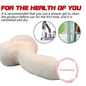 Tic/DOISE yetişkin kadın yumuşak manuel silikon 100% su geçirmez Dildos 265g mastürbasyon için Zhejiang yapılan - Product Image 2