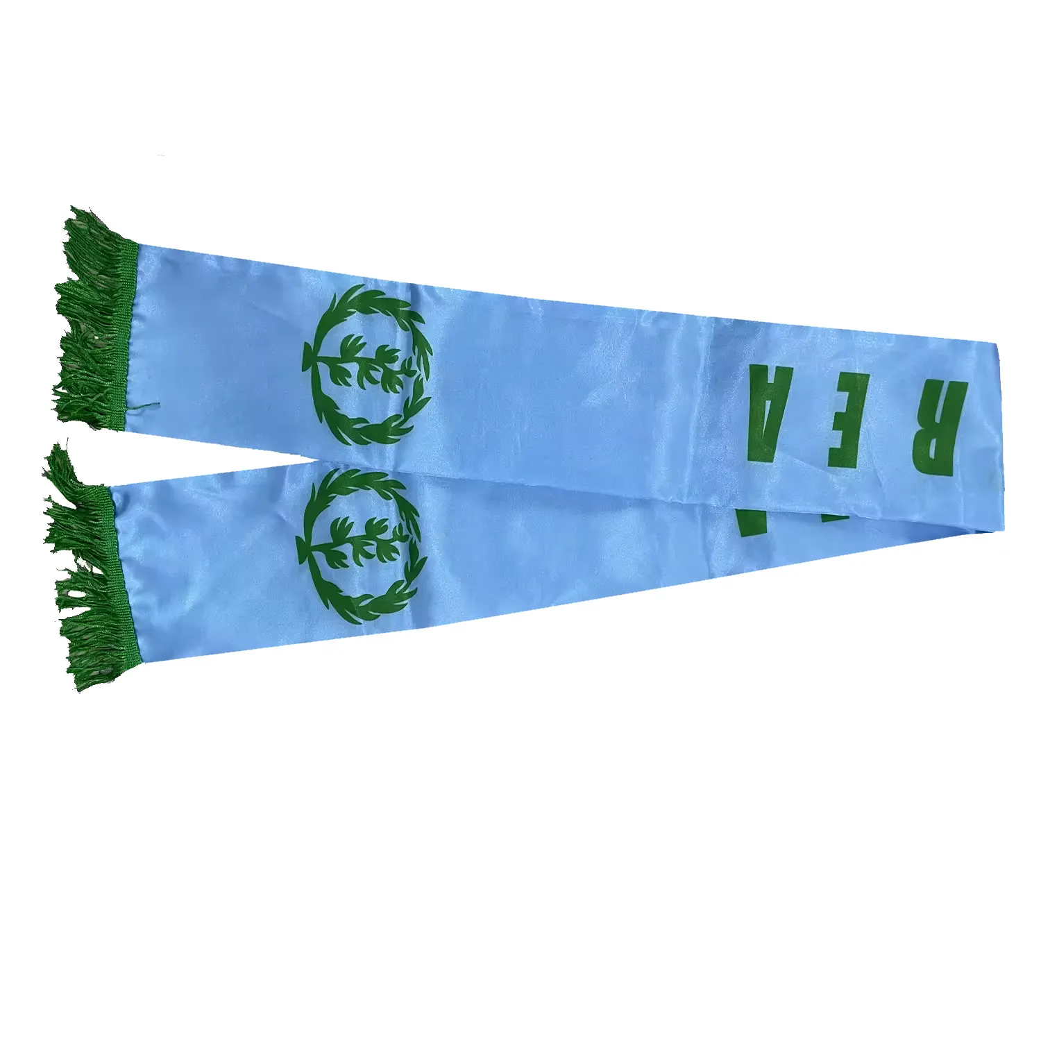 Promotional online design traditional eritrean scarves double-sided Digital printing custom eritrea flag and scarf