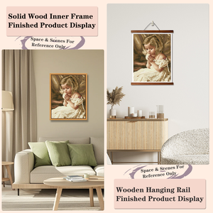 Crystal Rhinestone Special Diamond Embroidery Devout prayer Paintings DIY 5D Diamond Painting by Number Kits - Product Image 5