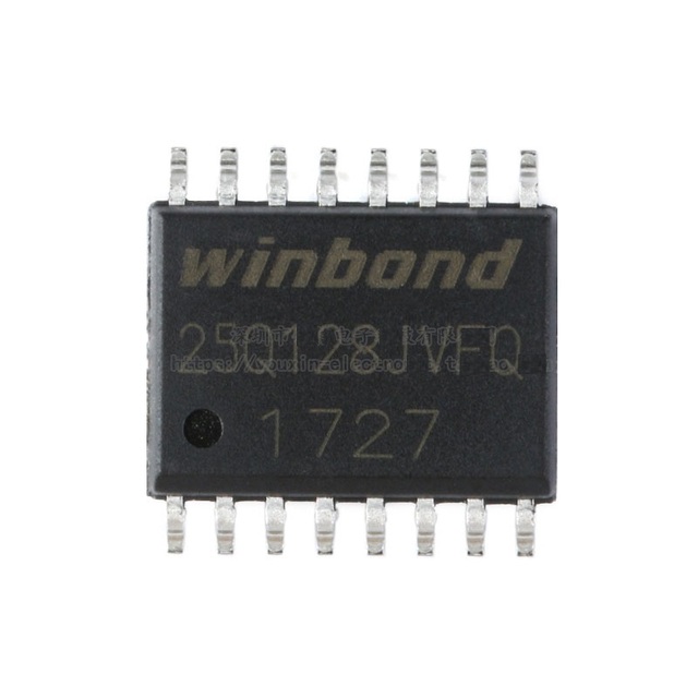 Supply New And Original Serial Flash Memory IC Chip 16SOIC Package W25Q128JVFIQ