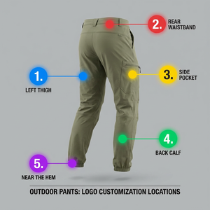 <span class=keywords><strong>Pantaloni</strong></span> Cargo Tattici da Uomo Durevoli, Gamba Dritta, Polsini Regolabili in Velcro, Impermeabili, Asciugatura Rapida, Funzionali, Techwear - Product Image 3