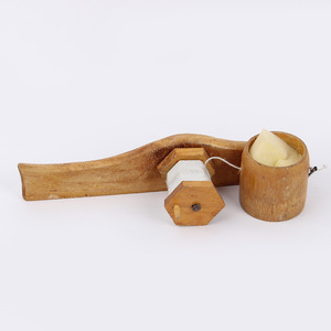 Tianyu Bamboo Ink Fountain Wood Manual Marking Tool For Construction Site Measuring - Product Image 3