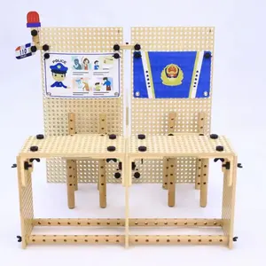 Многофункциональная деревянная игрушка для балансировки животных развивающая игрушка для укладки Интерактивная детская игрушка