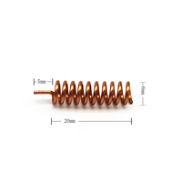 Fabricant OEM, bobine en cuivre métallique de petit diamètre personnalisée, spirale, antenne de voiture, ressort pour utilisation dans les meubles