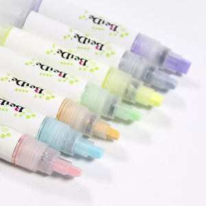 Bolígrafo de pegamento bidireccional para manualidades, adhesivo de punta plana de 8mm, secado rápido, fácil de aplicar para notas de papel, diario y notas - Product Image 1