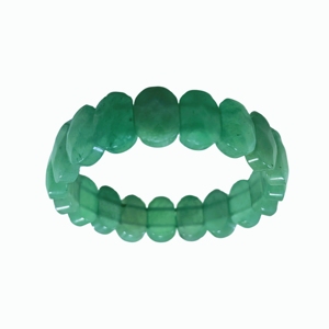 Bracelet de guérison en aventurine verte, bijoux en pierres naturelles pour l'équilibre énergétique, le bien-être spirituel et le soulagement de l'anxiété - Product Image 1