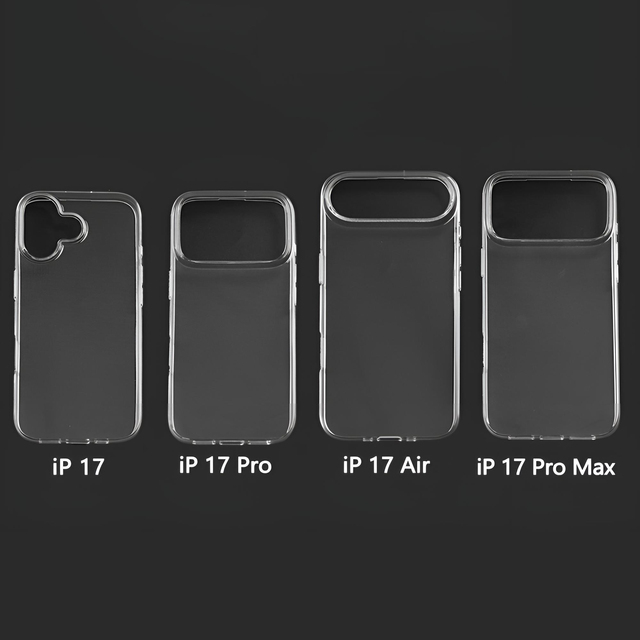 Factory Wholesale High Quality Soft Tpu Transparency Cell Phone case for  iphone 17 Pro Max