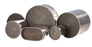 Металлическая сотовая Подложка для автотранспортных средств металлическая каталитическая конвертерная подложка - Product Image 6