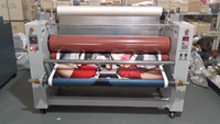 Laminateur à rouleaux chauffant double face 1450MAX, pneumatique, grand format, robuste, grande taille, laminateur double face chaud et froid