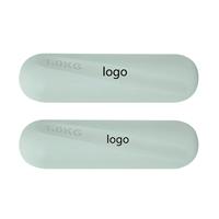 Haltères en silicone de qualité médicale sans BPA, poids ergonomiques portables pour l'entraînement de yoga, bâton de musculation pour femmes, entraînement à domicile