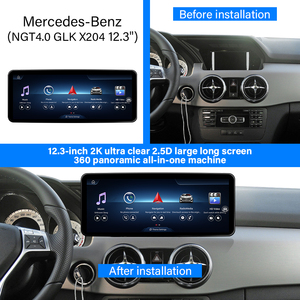 Système Android 13.0 pour écran de voiture GLK X204, mise à niveau, CarPlay sans fil, Android Auto, <span class=keywords><strong>audio</strong></span> pour Mercedes-Benz GLK X204 - Product Image 3