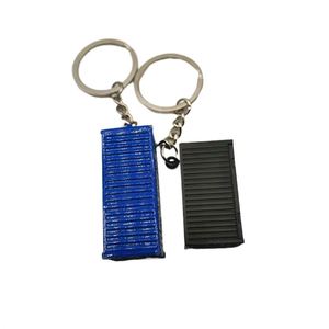 Porte-clés en alliage de zinc pour conteneur maritime, logo personnalisé, porte-clés en métal pour camion de fret, cadeau promotionnel pour les entreprises de logistique - Product Image 2