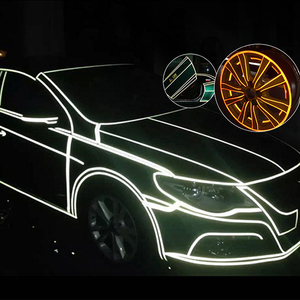 CARLAS holográfica brillo coche calcomanías diseño de la etiqueta engomada del coche de diseño de lujo - Product Image 6