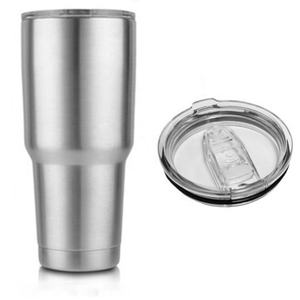 30 oz Powder Coat Customized Eco-Friendly Stainless Steel Double Wall Insulated Tumbler Lid Hand <b>Grip</b> 6-12 Hours Thermal - Product Image 4