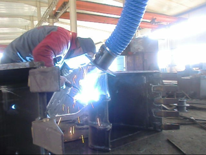 Absorbeur de <span class=keywords><strong>fumée</strong></span> d'extracteur d'air industriel d'aspirateur de poussière de prix usine - Product Image 3