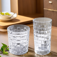 Verre à whisky, vin, bière, eau froide ou chaude, en osier tressé, peint à la main, design créatif, style européen