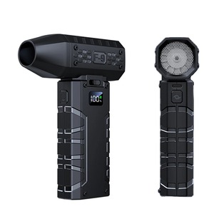 Mini Air <b>Blower</b> 80000 RPM Handheld Electric Turbo Jet Fan 26m/s <b>Wind</b> Speed Brushless Motor Violent Fan with LED Display - Product Image 1