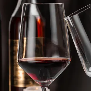Oem 400Ml Loodvrij Kristal Wijn Glas Cup Luxe Moderne Transparant Rode Wijn Glazen Bekers