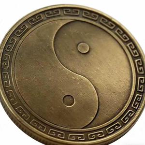 Drago e Fenice ti portano fortuna, regalo tradizionale da collezione, moneta commemorativa d'arte placcata in argento - Product Image 3