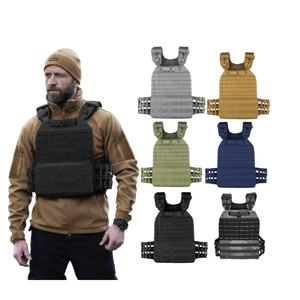 Chaleco Molle de nailon ligero personalizado, chaleco táctico de liberación rápida para entrenamiento de protección al aire libre - Product Image 1