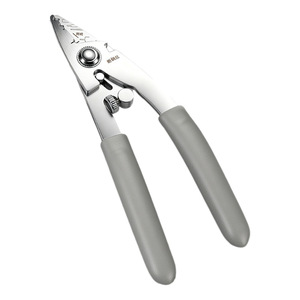 Dénudeur de fibre optique Miller en acier inoxydable avec interrupteur de verrouillage réglable, dénudeur de fils diagonaux, poignée antidérapante - Product Image 1